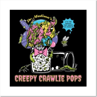 CREEPY CRAWLIE POPS Posters and Art